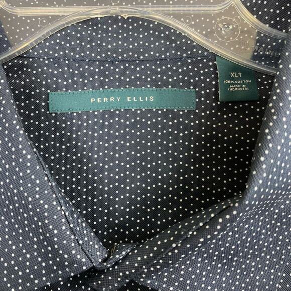 Perry Ellis Men’s Long Sleeve Shirt XL Tall NWT - Picture 5 of 8